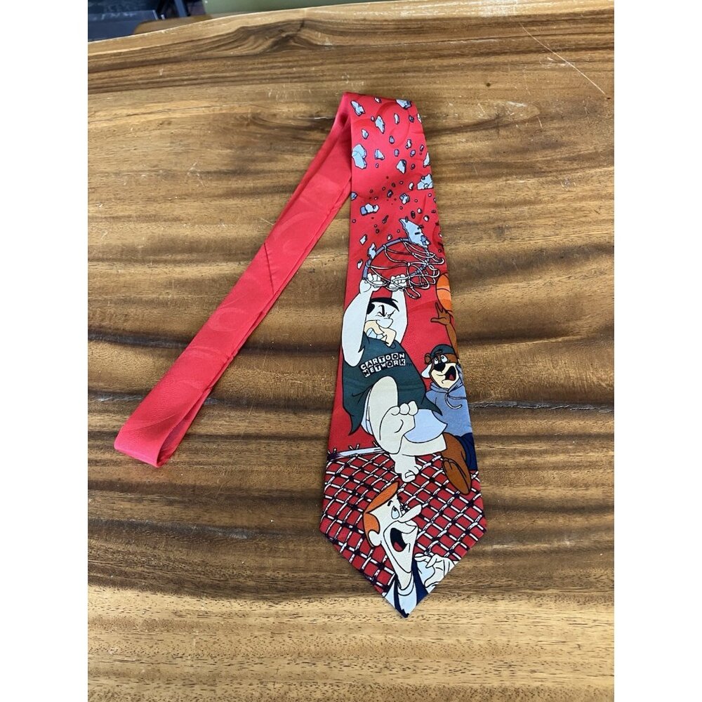 Current Affairs Cartoon Network Men’s Necktie 56" Length 4" Width Polyester